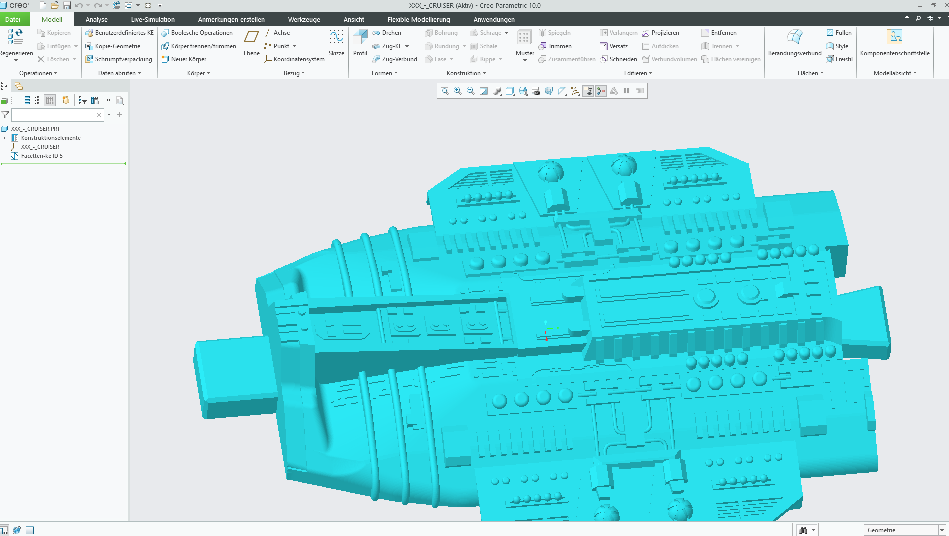 Screenshot von Creo 10