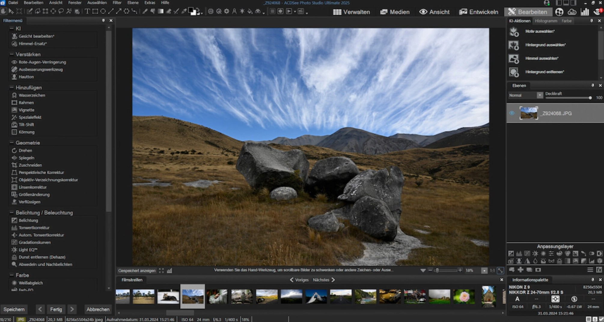 Screenshot von ACDSee Photo Studio