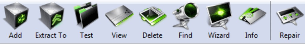 Screenshot von WinRaR Themes