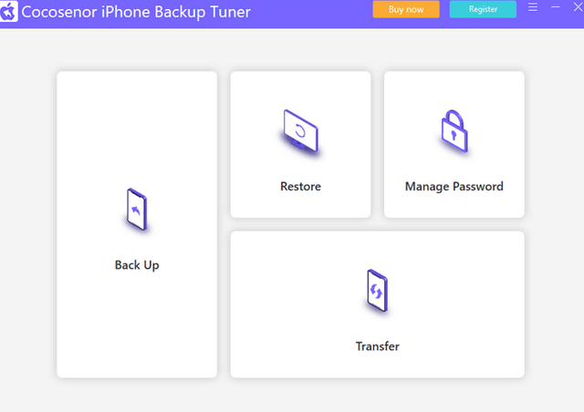 Screenshot von Cocosenor iPhone Passcode Tuner