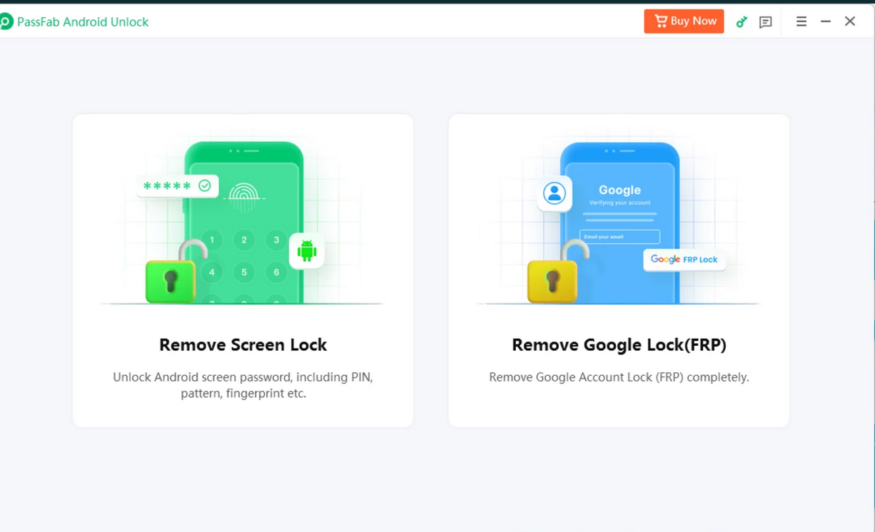 Screenshot von PassFab ToolKit