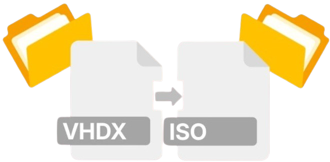 Converter vhdx in iso Icon