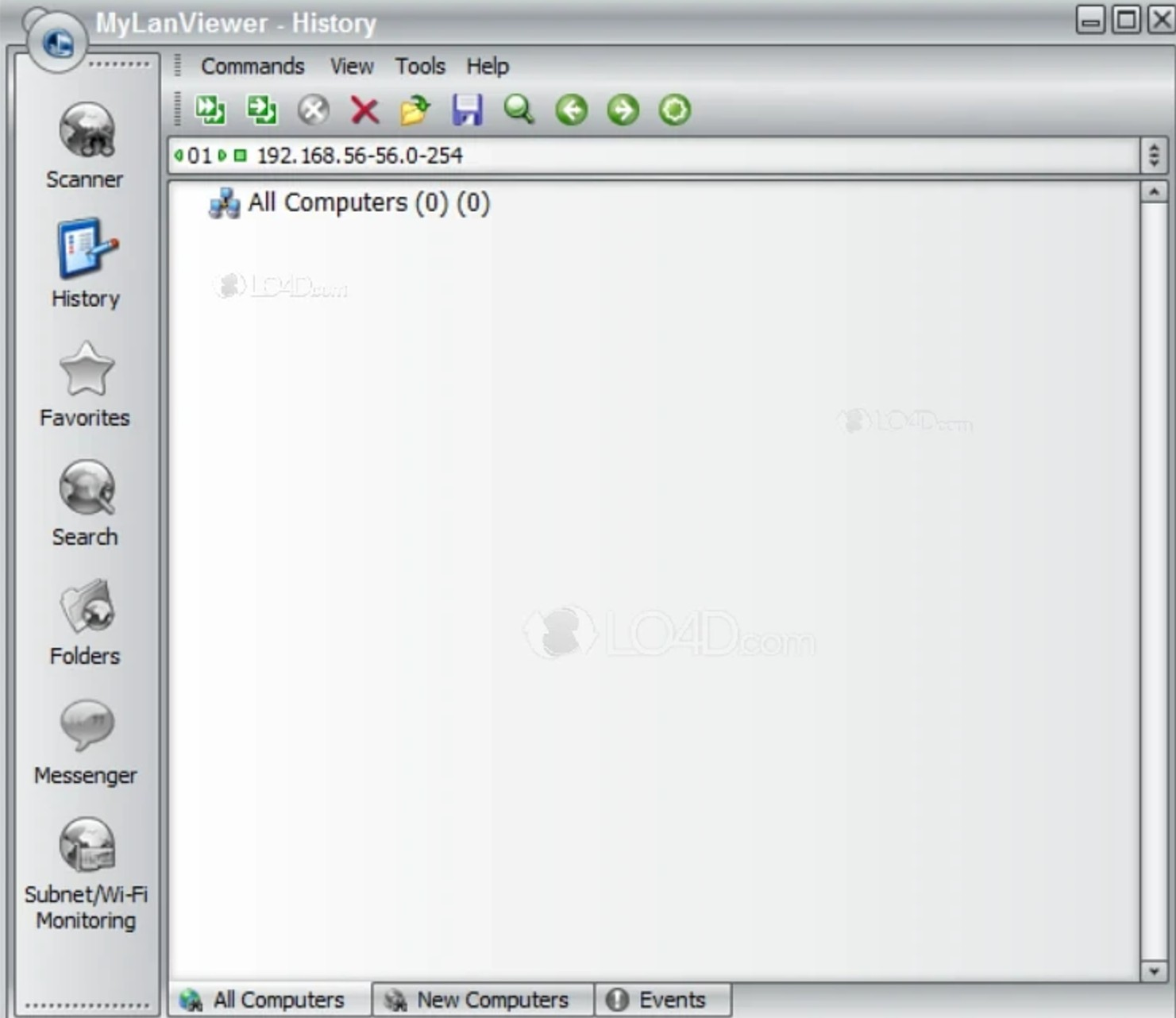 Screenshot von MyLanViewer