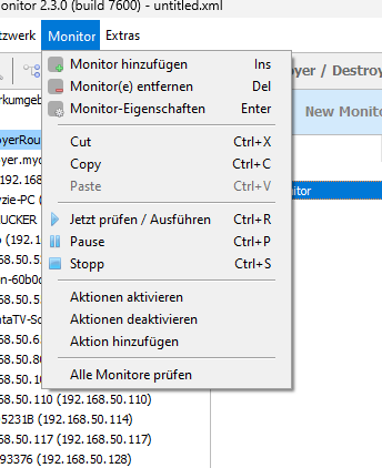 Screenshot von Total Network Monitor