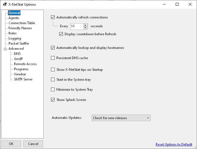 Screenshot von X-NetStat Enterprise