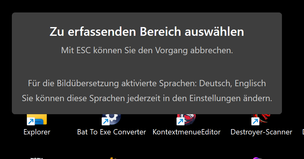 Screenshot von DeepL (Übersetzer)
