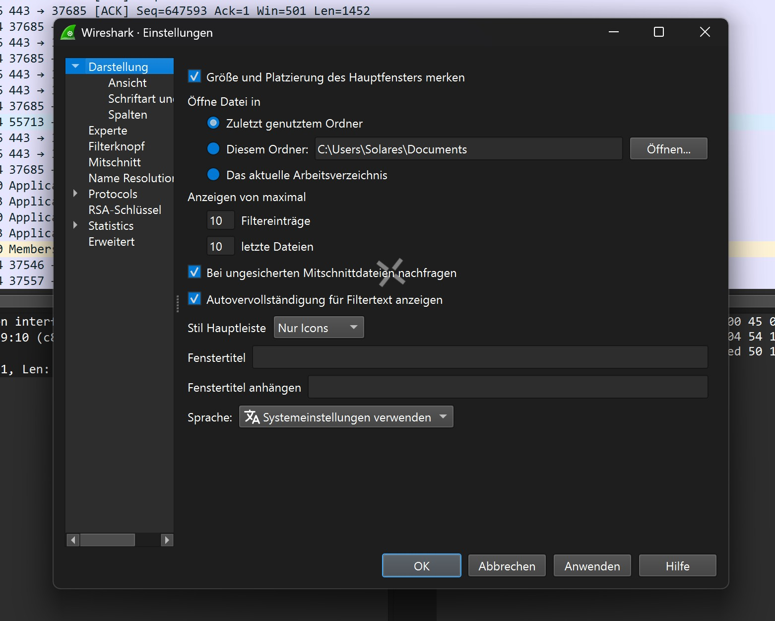 Screenshot von MultiMonitor Tool