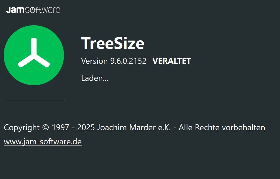 Screenshot von Tree Size
